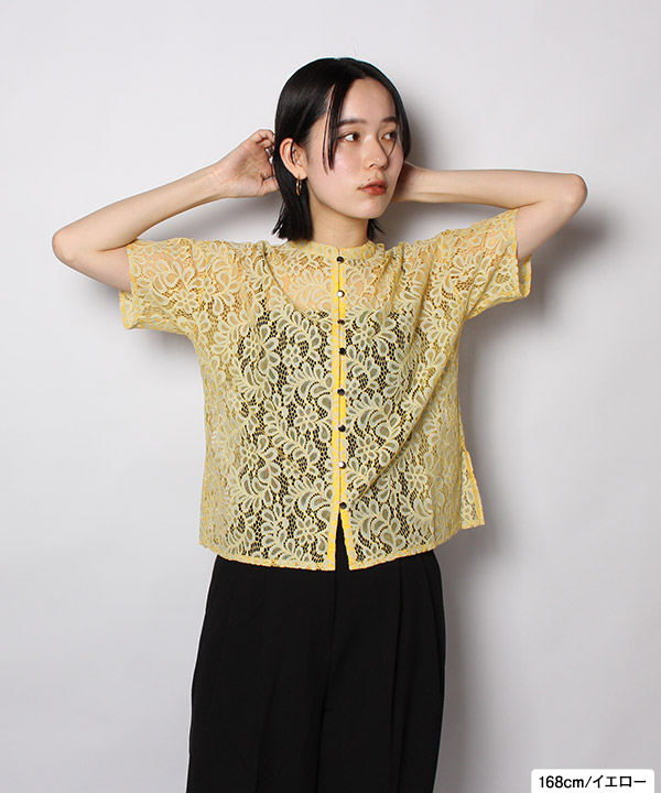 BOTANICAL LACE SHIRT