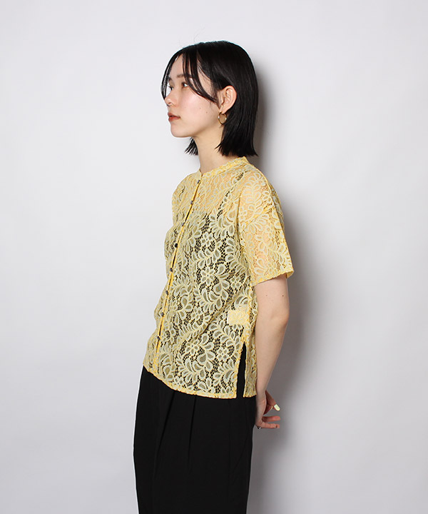 BOTANICAL LACE SHIRT