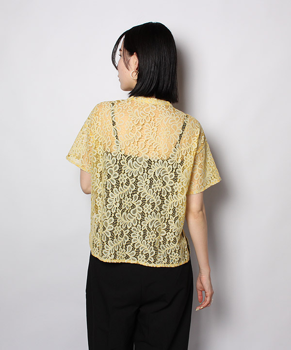 BOTANICAL LACE SHIRT
