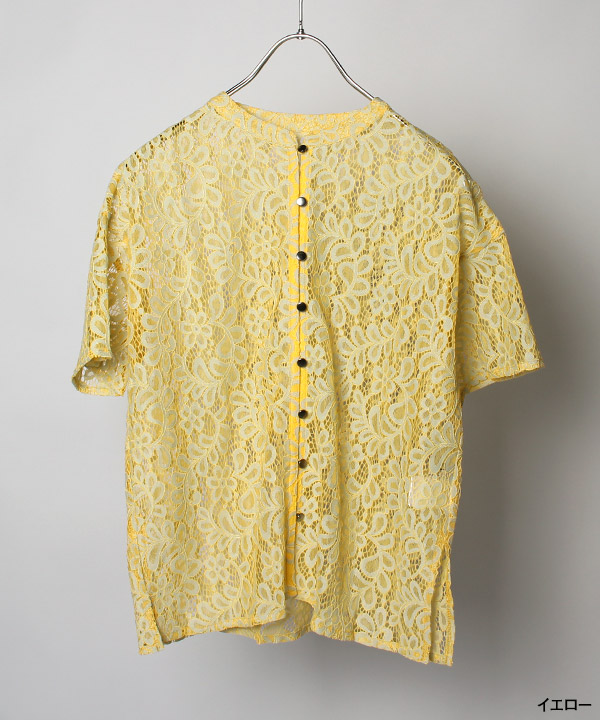 BOTANICAL LACE SHIRT
