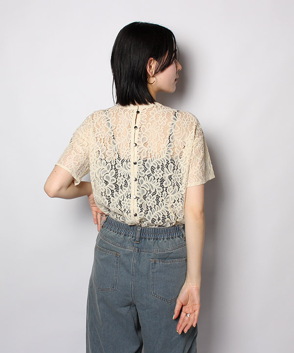 BOTANICAL LACE SHIRT