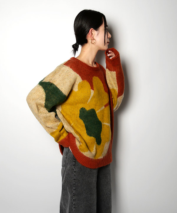 FLOWER NUANCE KNIT