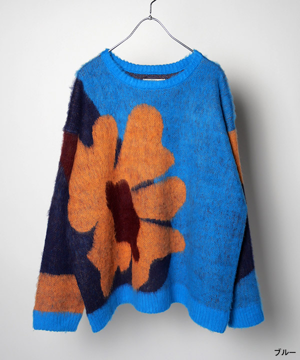 FLOWER NUANCE KNIT