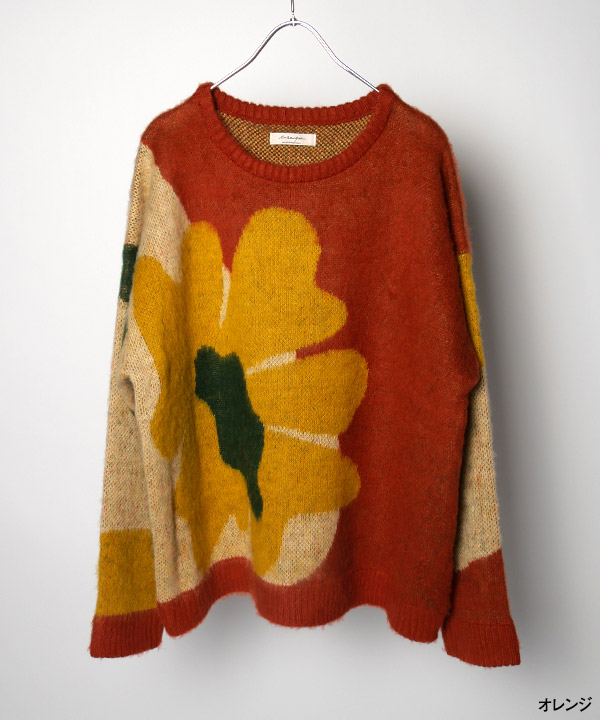 FLOWER NUANCE KNIT