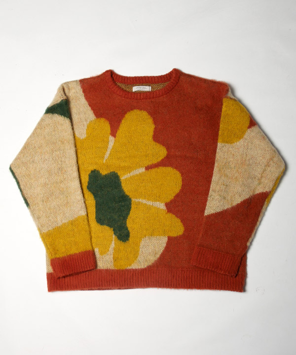 FLOWER NUANCE KNIT