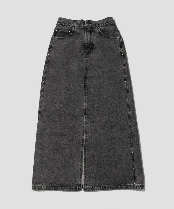 STUDS DENIM LONG SK