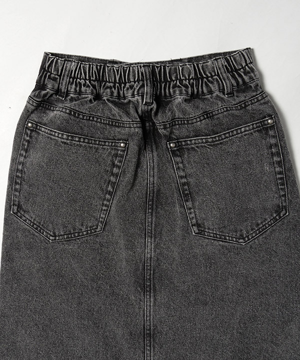 STUDS DENIM LONG SK
