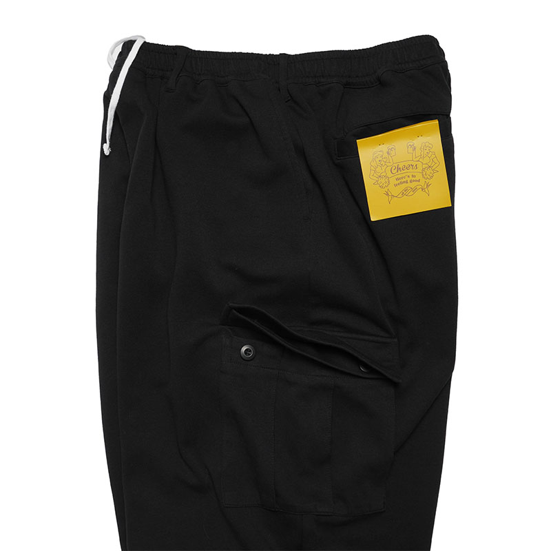 WT SW CARGO PANTS -BLACK-