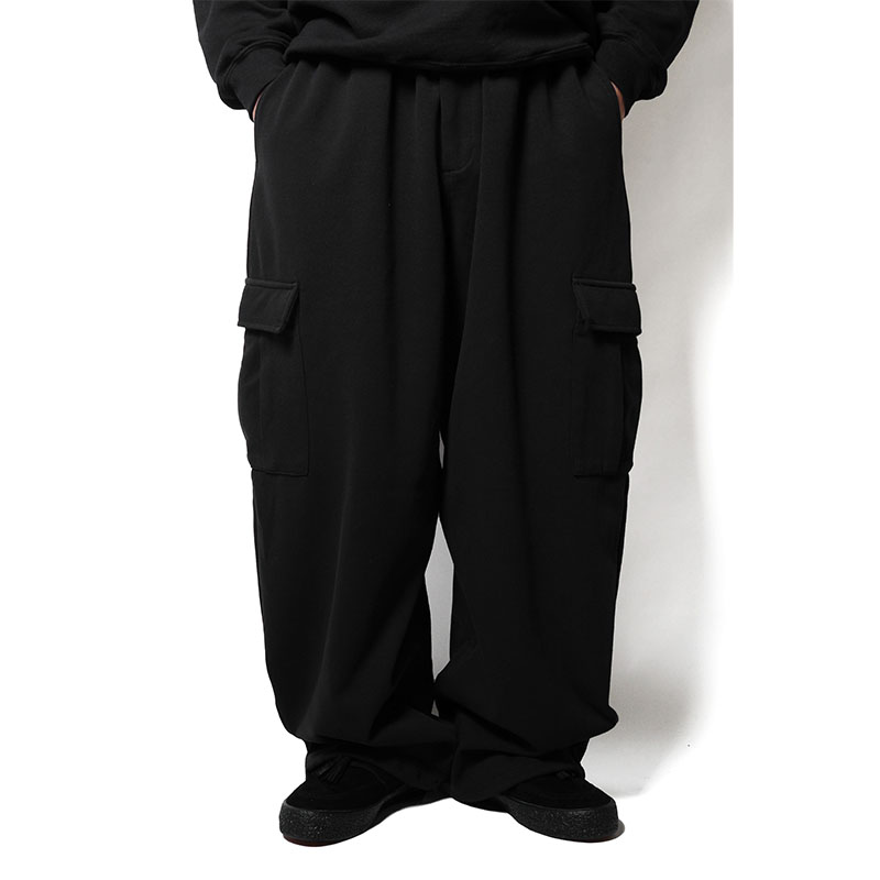 WT SW CARGO PANTS -BLACK-