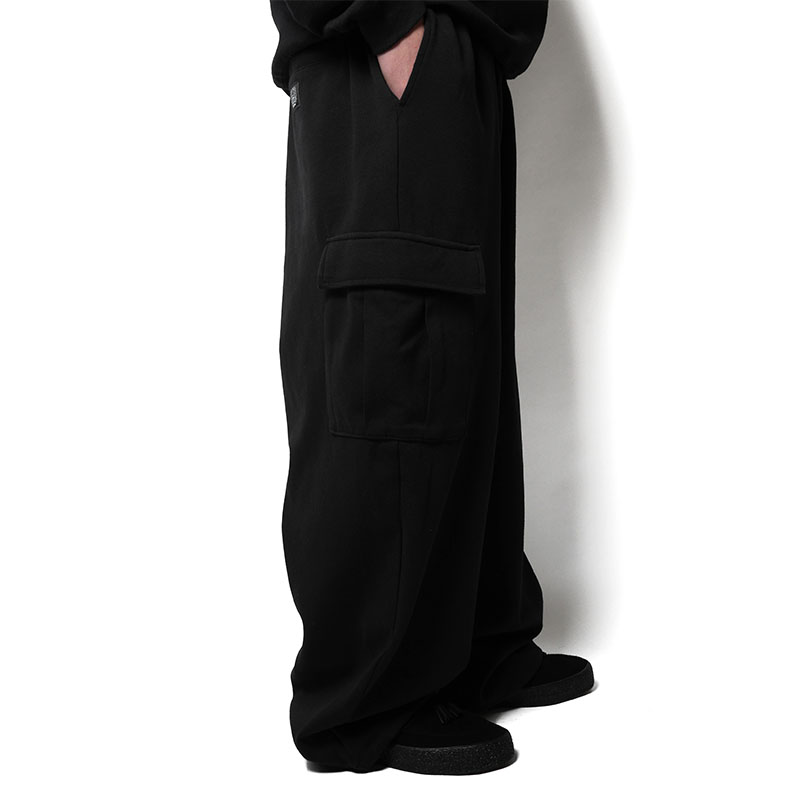 WT SW CARGO PANTS -BLACK-