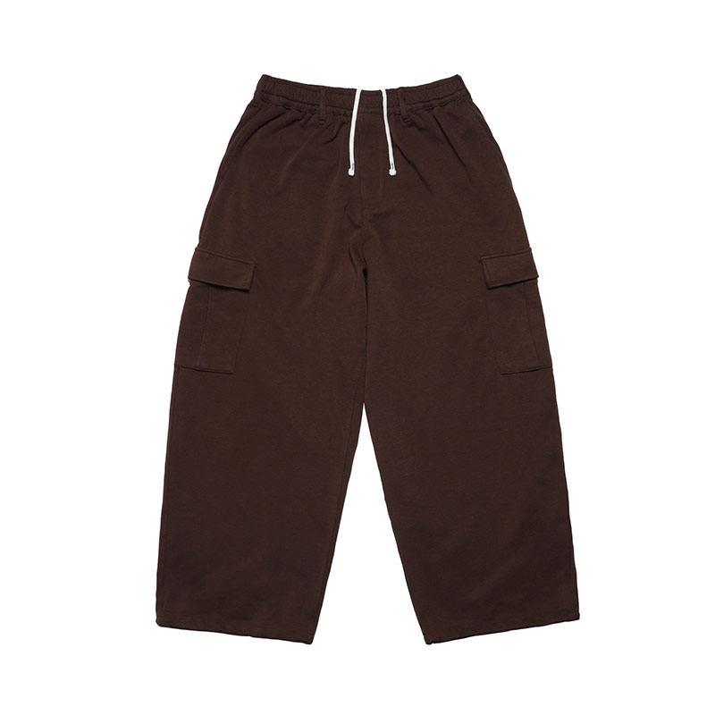 WT SW CARGO PANTS -BROWN-