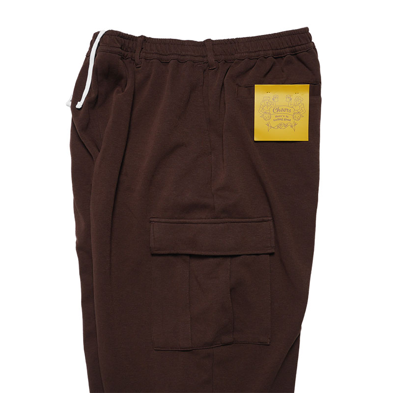 WT SW CARGO PANTS -BROWN-