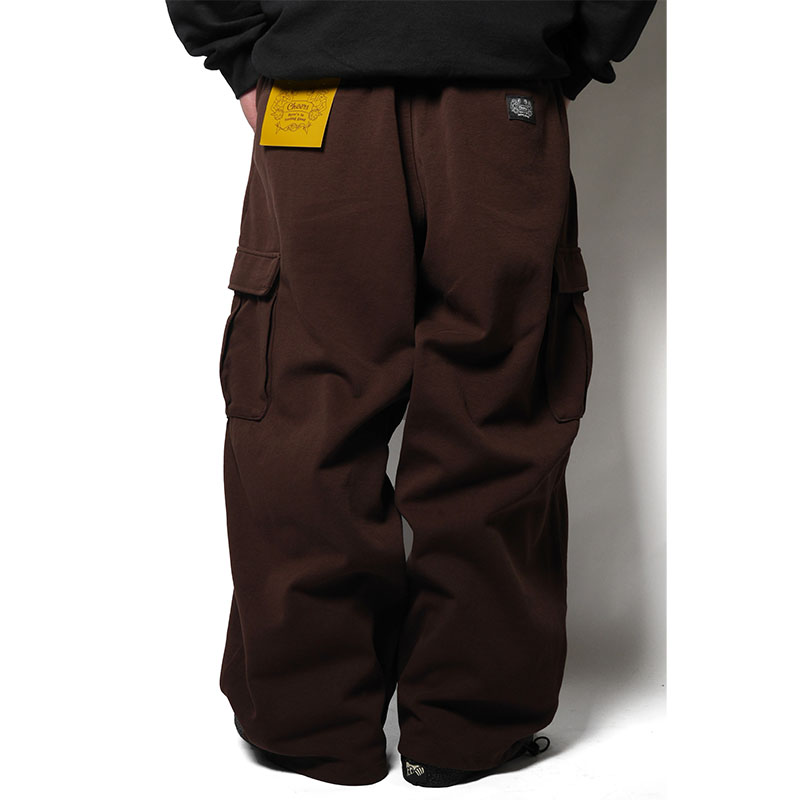 WT SW CARGO PANTS -BROWN-