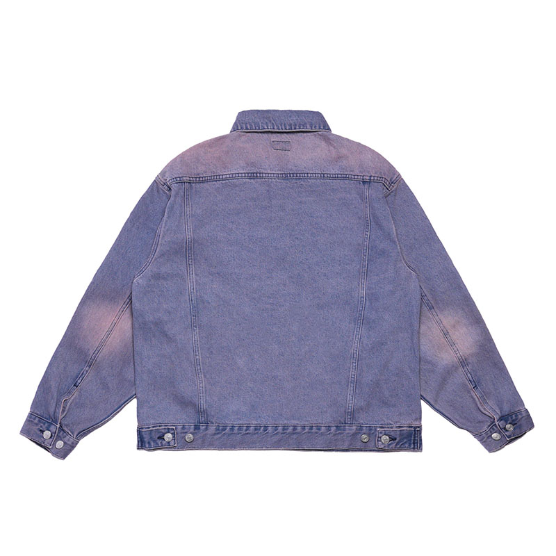 DENIM JKT -NAVY-