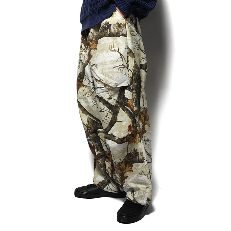 WT CAMO PANTS -WHITE-