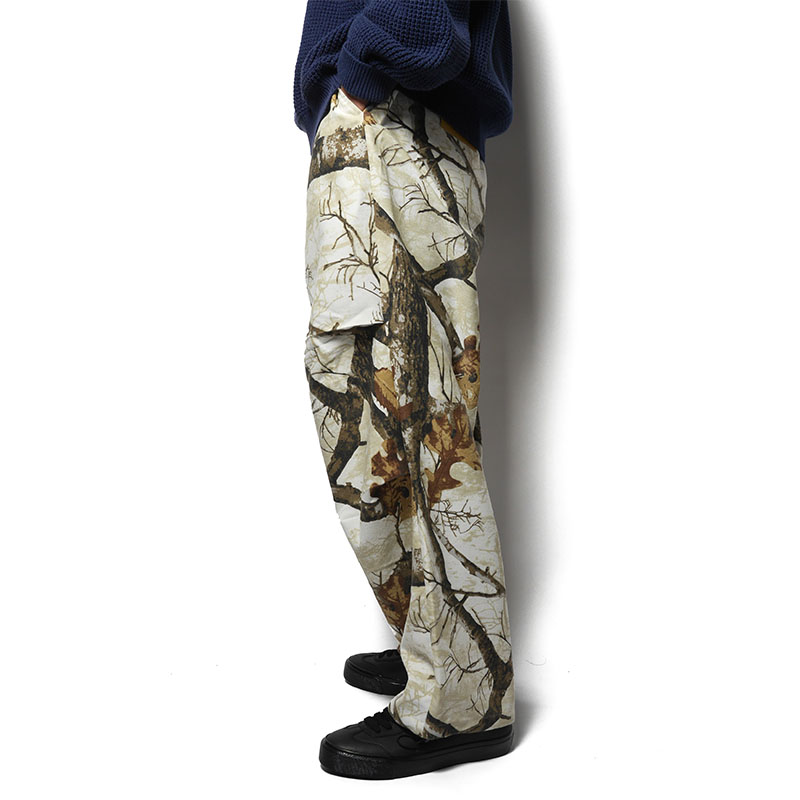 WT CAMO PANTS -WHITE-