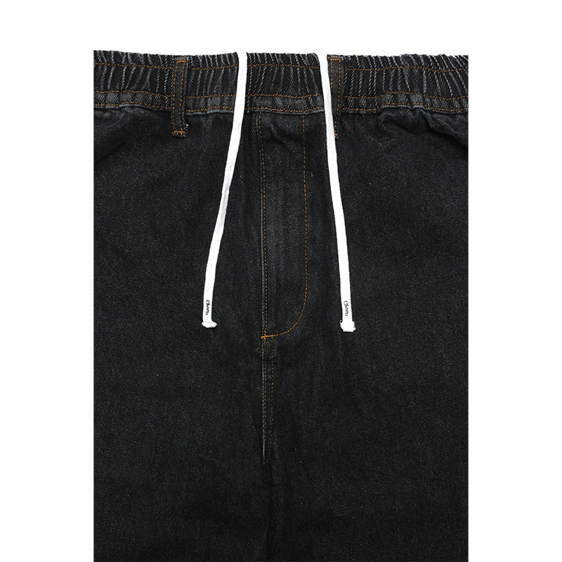 DENIM TEPS -BLACK-