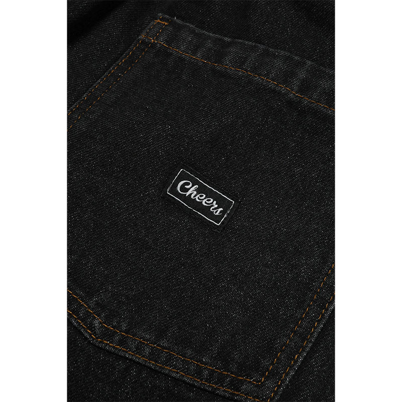 DENIM TEPS -BLACK-