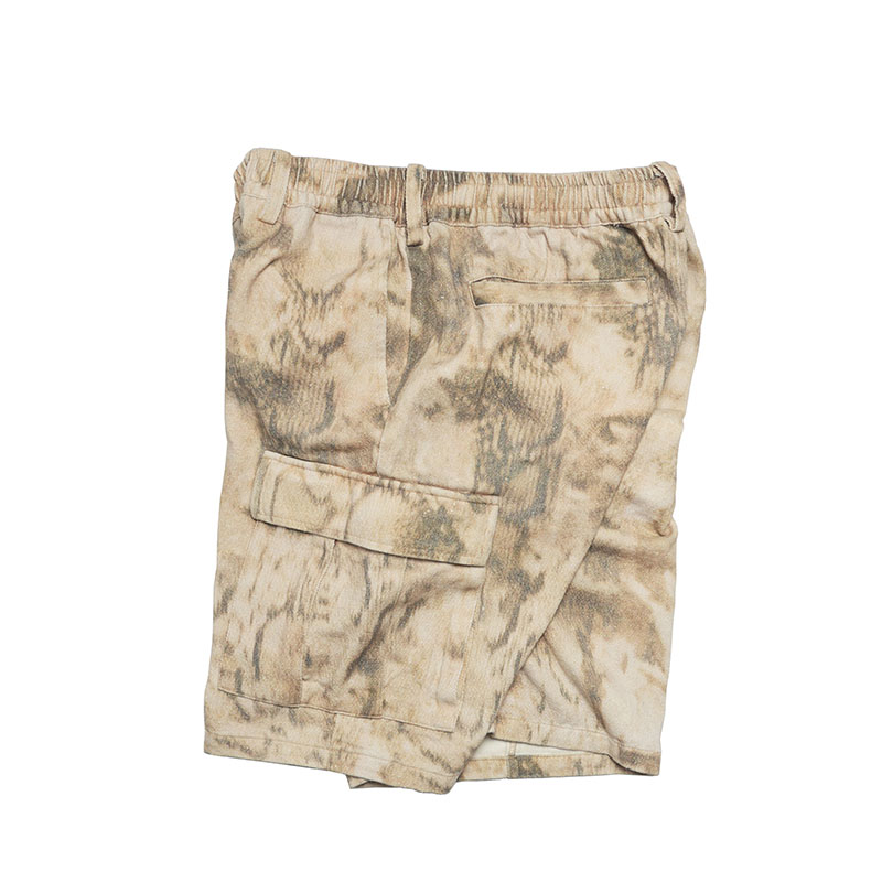 CARGO SHORT PANTS -BEIGE-