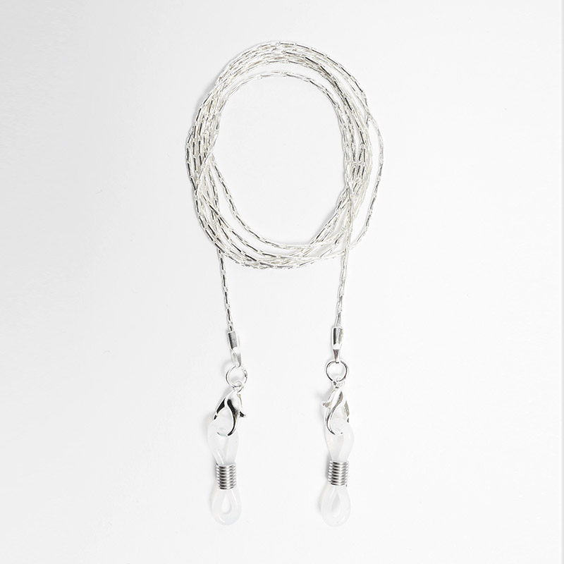 METAL GLASS CORD -3.COLOR-(SILVER)