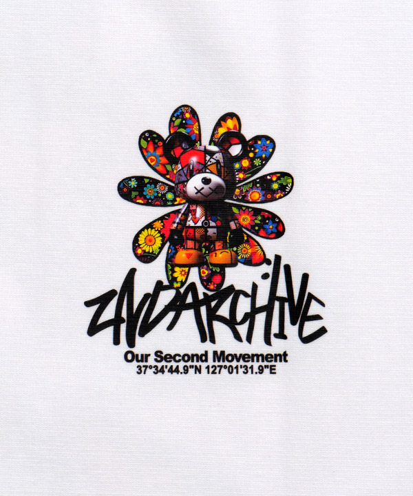 BEAR FLOWER T-SHIRT 26SS2ND029