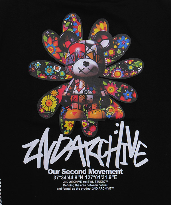 BEAR FLOWER T-SHIRT 26SS2ND029