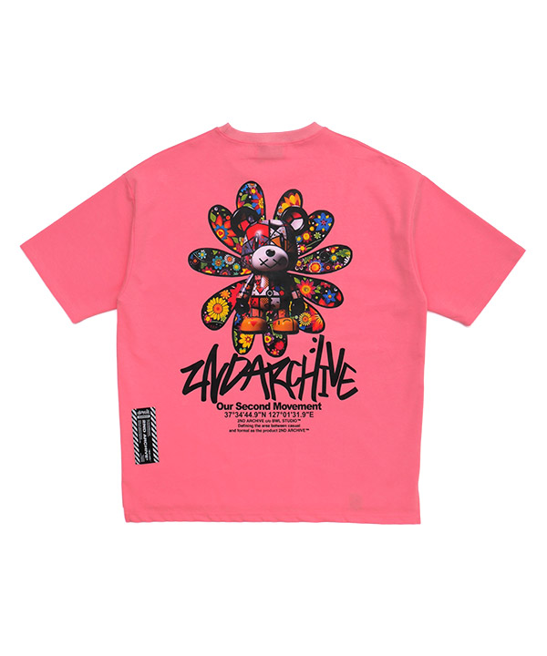 BEAR FLOWER T-SHIRT 26SS2ND029