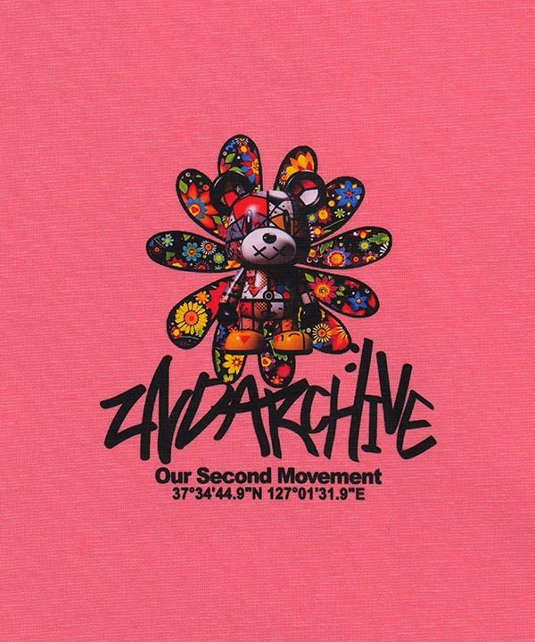 BEAR FLOWER T-SHIRT 26SS2ND029