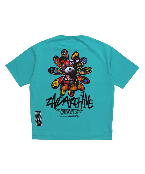 BEAR FLOWER T-SHIRT 26SS2ND029