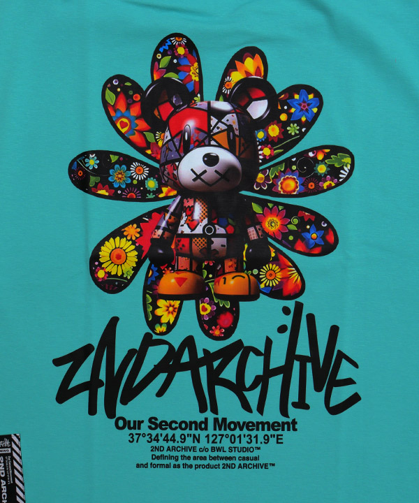 BEAR FLOWER T-SHIRT 26SS2ND029