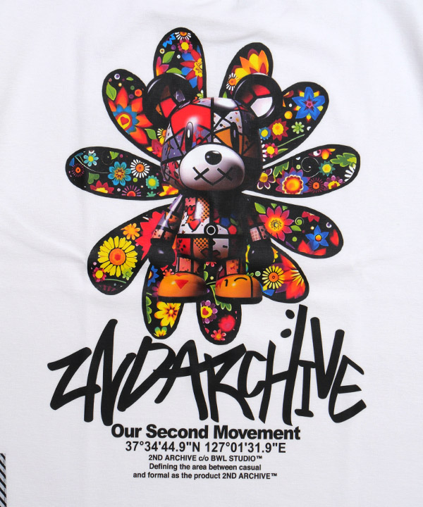 BEAR FLOWER T-SHIRT 26SS2ND029