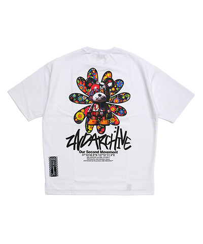 BEAR FLOWER T-SHIRT 26SS2ND029