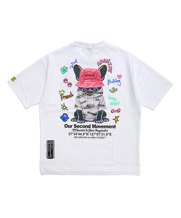 BULL DOG T-SHIRT 26SS2ND043