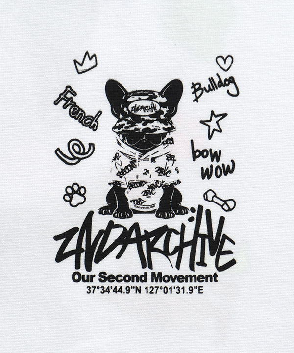 BULL DOG T-SHIRT 26SS2ND043