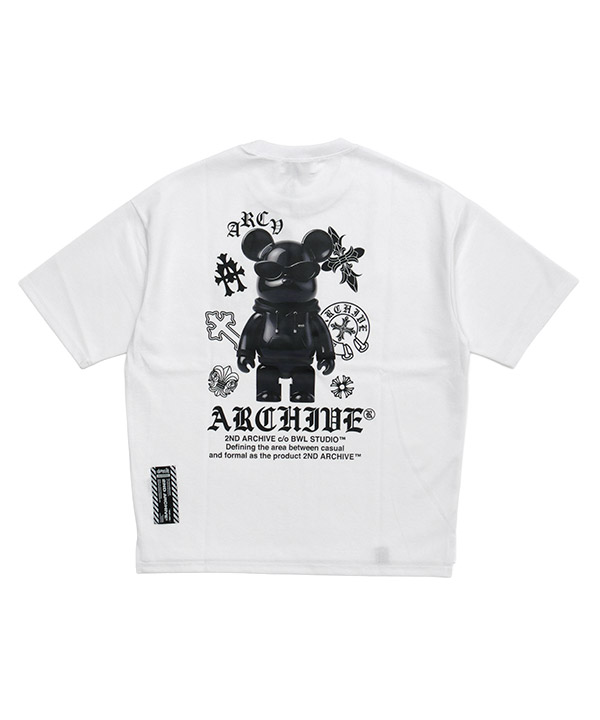 CROSS T-SHIRT 26SS2ND044(ホワイト)