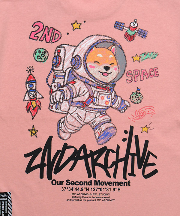 SPACE DOG T-SHIRT 26SS2ND048