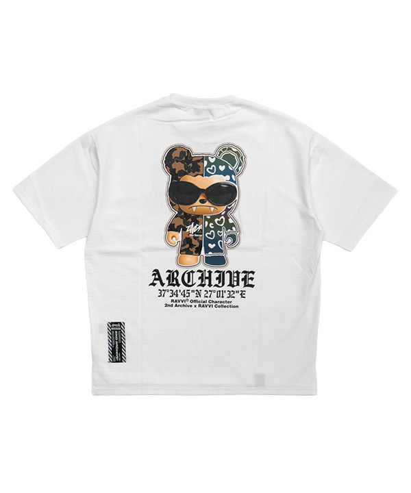 CAMO HEART T-SHIRT 26SS2ND050(ホワイト)