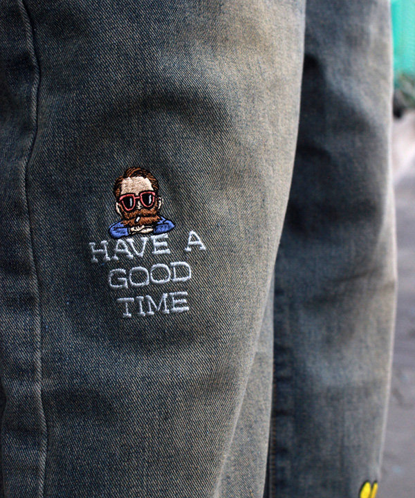 ME WIDE DENIM PANTS