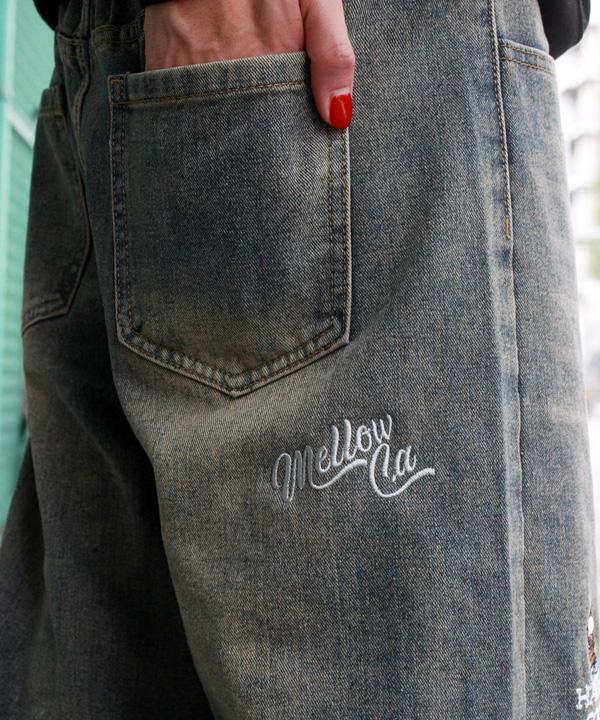 ME WIDE DENIM PANTS
