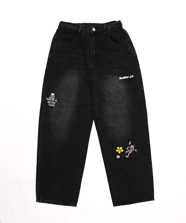 ME WIDE DENIM PANTS