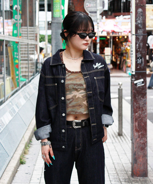 SOUVENIR DENIM JACKET -インディゴ-