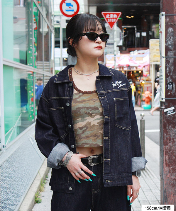 SOUVENIR DENIM JACKET -インディゴ-