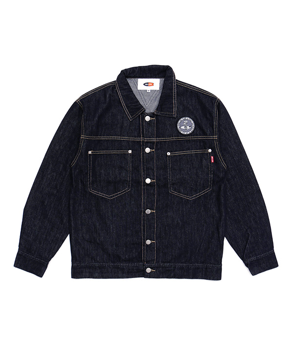 CIRCLE MARVIE DENIM JACKET-インディゴ-