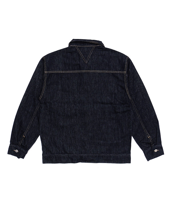 CIRCLE MARVIE DENIM JACKET-インディゴ-