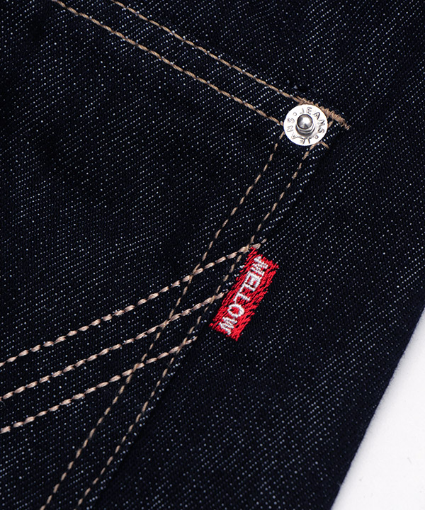 MELLOW STRAIGHT DENIM PANTS -インディゴ-