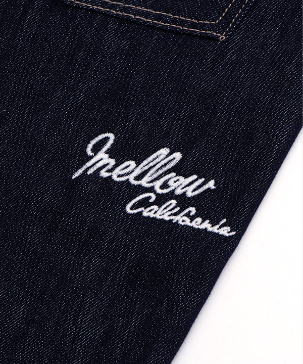 MELLOW STRAIGHT DENIM PANTS -インディゴ-