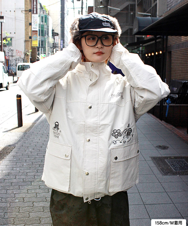 STAND COLLAR TC JACKET