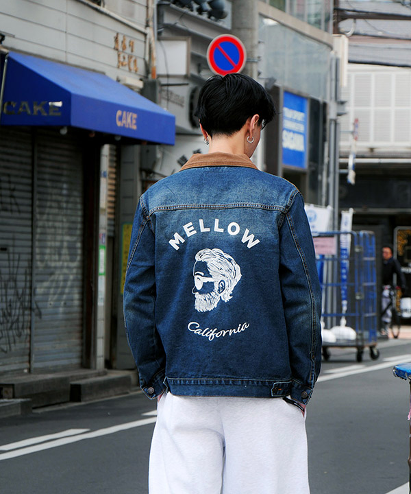 DAMAGE DENIM JACKET -インディゴ-