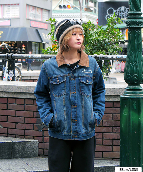 DAMAGE DENIM JACKET -インディゴ-