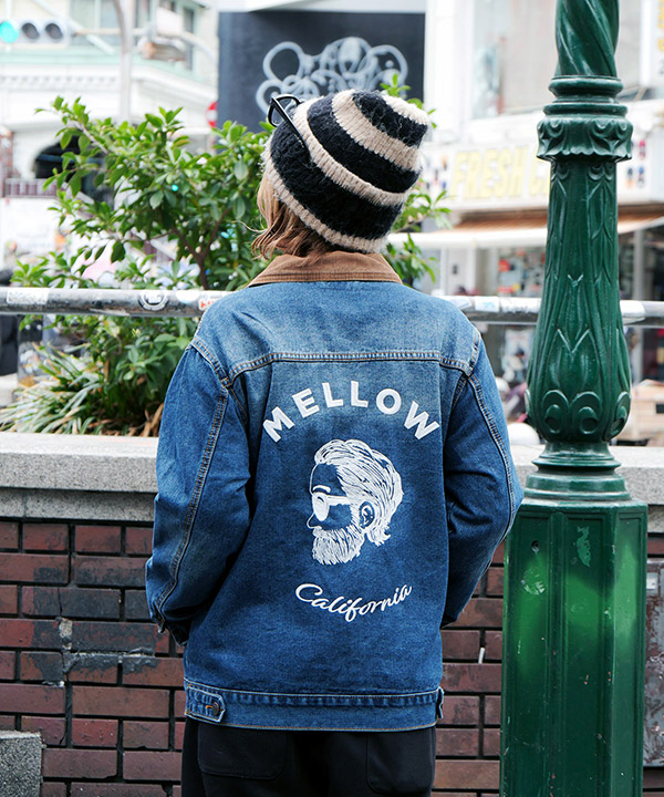 DAMAGE DENIM JACKET -インディゴ-